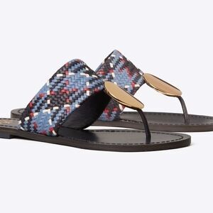NWT TORY BURCH AUTHENTIC LEATHER PATOS DISC SANDALS 9​​